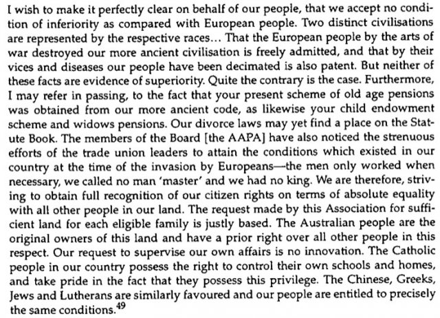 Fred Maynard's letter of protest to NSW Premier seeking equal rights, 1927